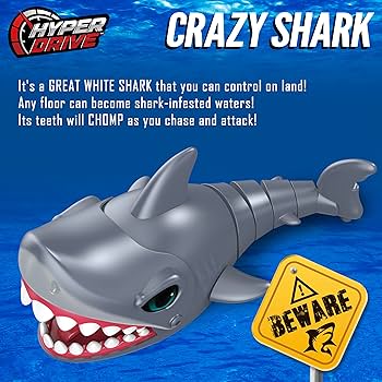Amazon.com: Hyper Drive - Mega Chomp Remote Control Land Shark Toy Amazon.com: Hyper Drive - Mega Chomp Remote Control Land Shark Toy